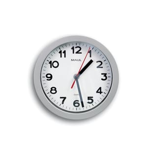 MAUL - Wanduhr MAUL -step Ø 20 cm, Silber