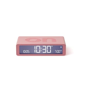 Lexon - Réveil numérique Flip Classic Rose
