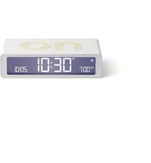 Lexon - Réveil numérique Flip Classic Blanc