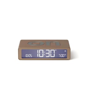 Lexon - Réveil numérique Flip Classic Doré