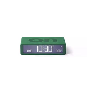 Lexon - Réveil numérique Flip Classic Vert