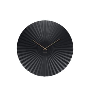 KARLSSON - Wanduhr Sensu XL 50 cm, Schwarz