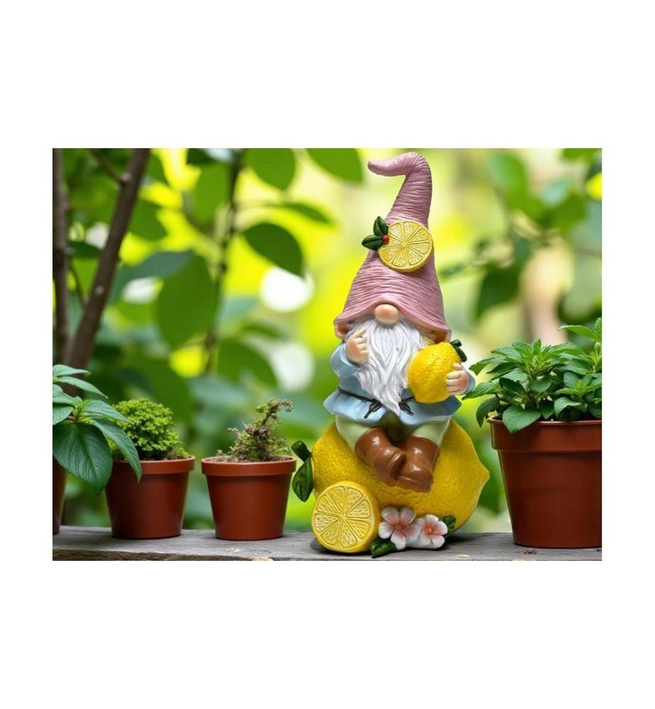 DAMECO - Figure décorative Lemon Rose