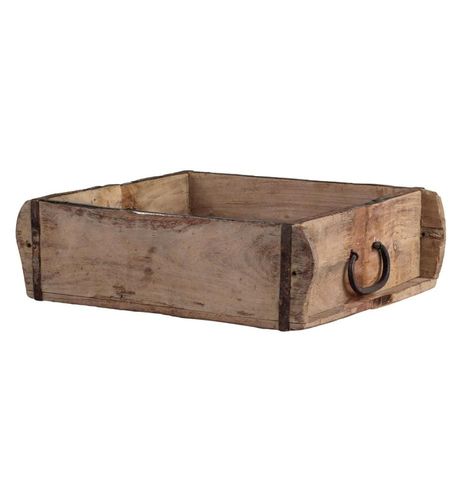 CHIC ANTIQUE - Aufbewahrung alte Backsteinform doppelt unik Braun