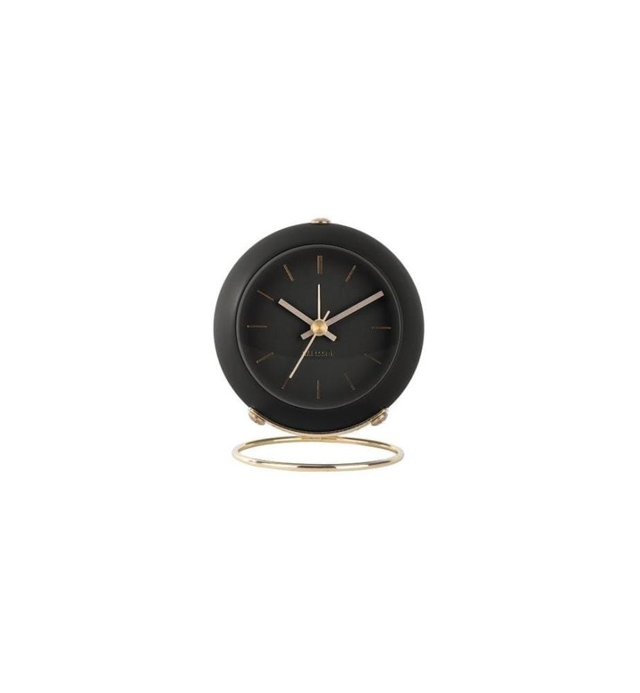 KARLSSON - Réveil classique Globe Noir