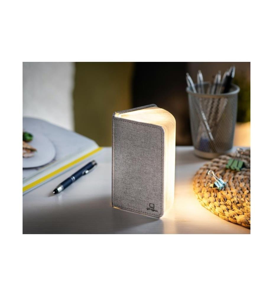GINGKO - LED Stimmungslicht Mini Smart Book Grau