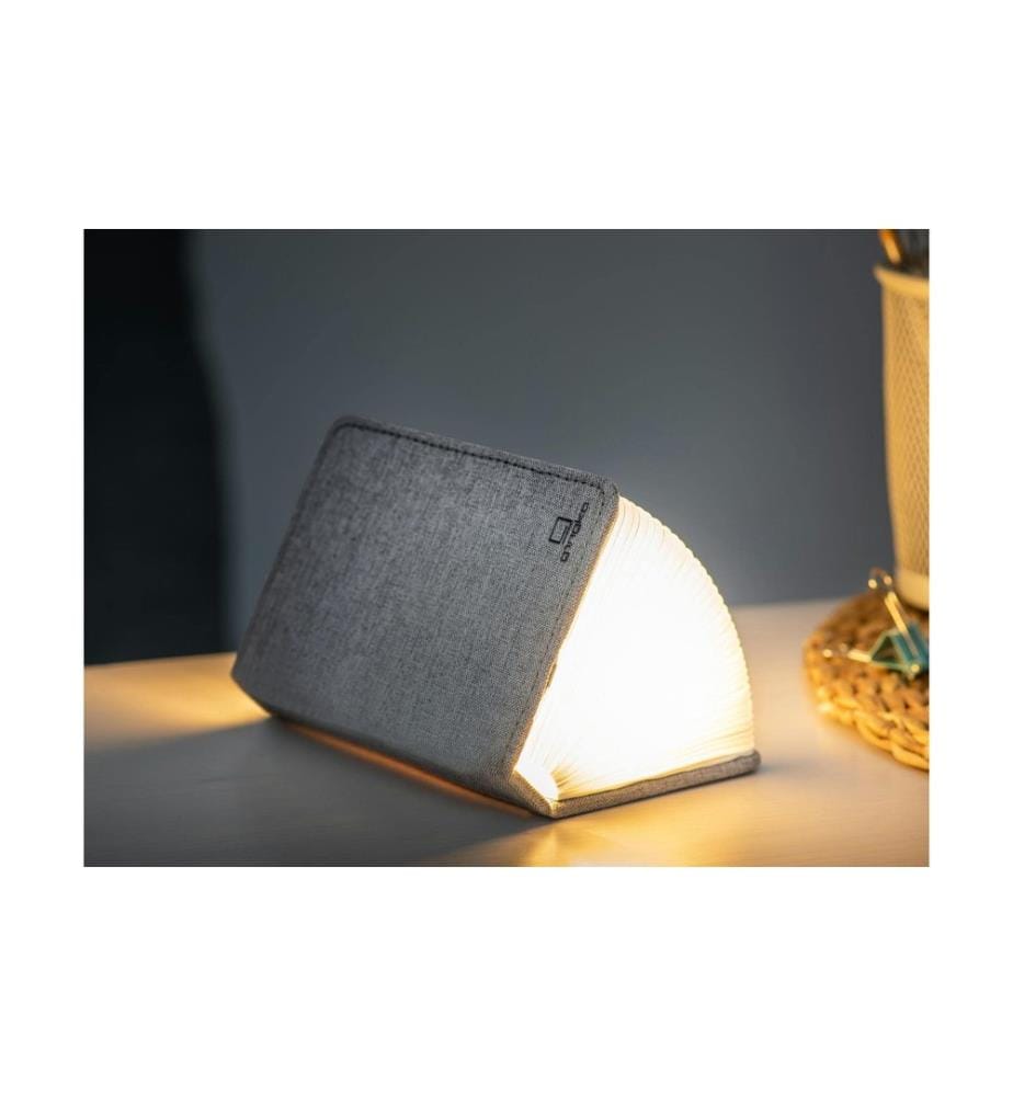 GINGKO - LED Stimmungslicht Mini Smart Book Grau