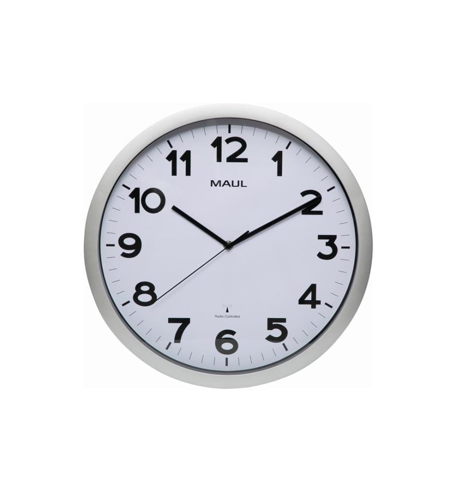 MAUL - Wanduhr MAUL -step Ø 40 cm Silber
