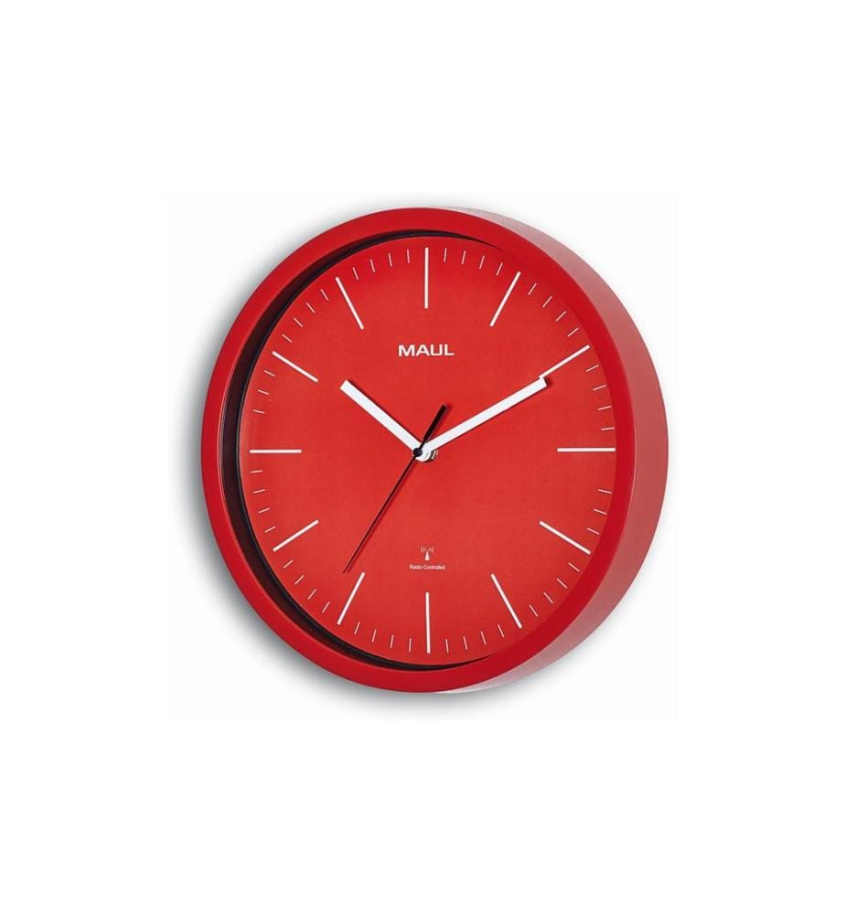 MAUL - Wanduhr MAUL -jump Ø 30.5 cm Rot