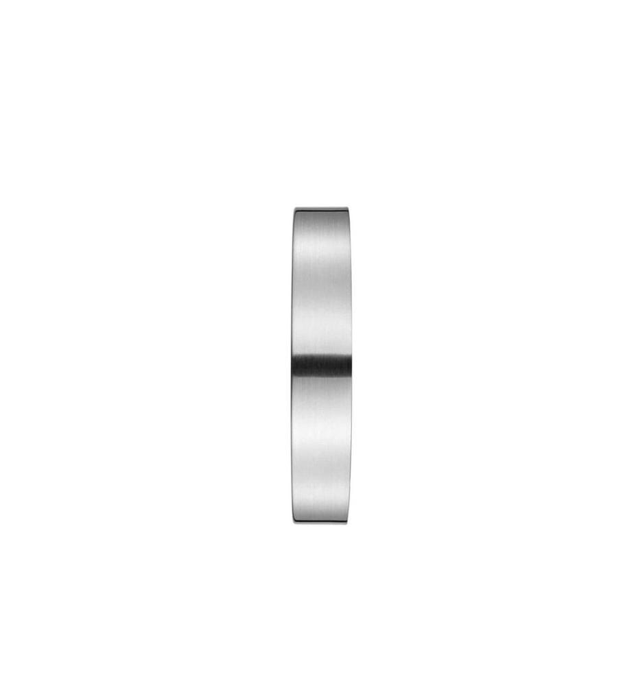 MONDAINE - Wanduhr WIFI stop2go Ø 25 cm, Silber/Weiss