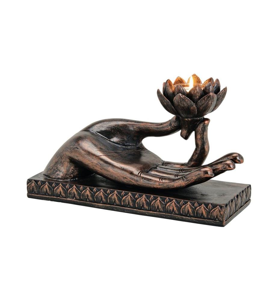 G. Wurm Objet à exposer Main de Bouddha 32 x 19 x 15 cm