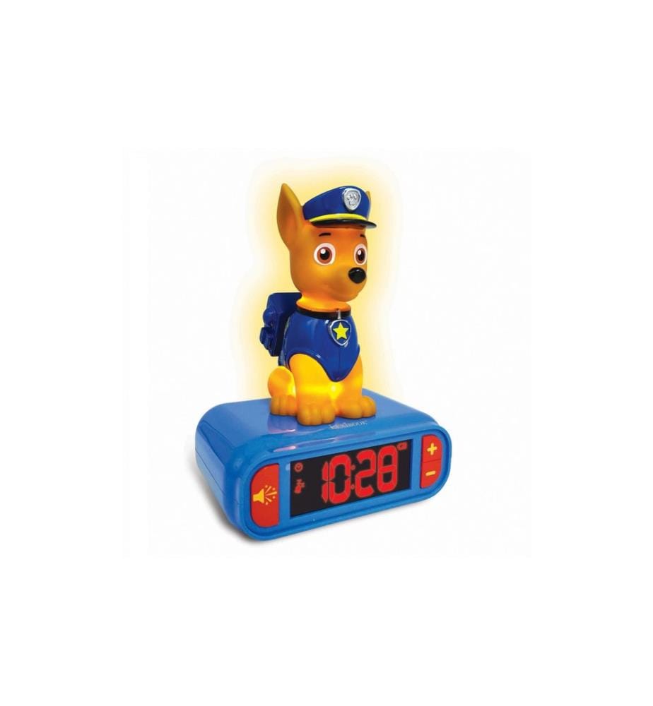 Lexibook - Réveil avec veilleuse Paw Patrol Chase