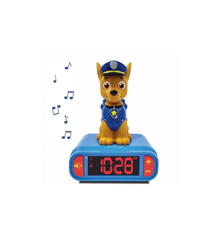Lexibook - Réveil avec veilleuse Paw Patrol Chase