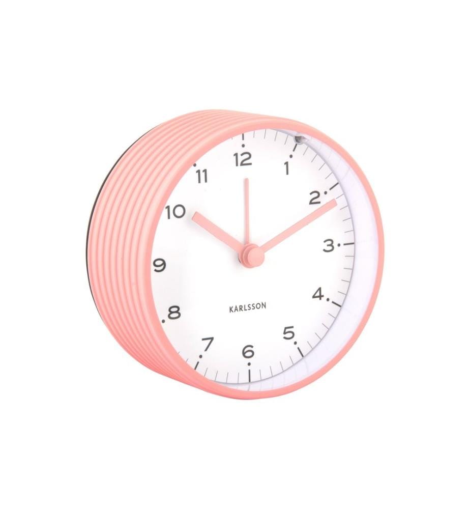KARLSSON - Réveil classique Circus Rings Flamingo pink