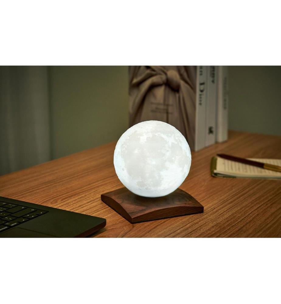 GINGKO - LED Stimmungslicht LunaSpin Mini Braun