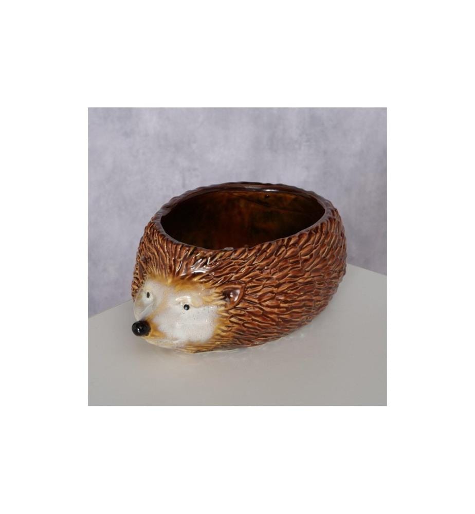 BOLTZE - Dekoschale Igel Hegi Keramik, 20.5 x 14 cm