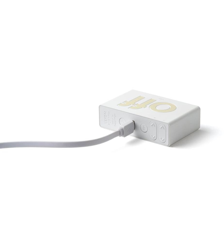 Lexon - Réveil numérique Flip Mini Blanc