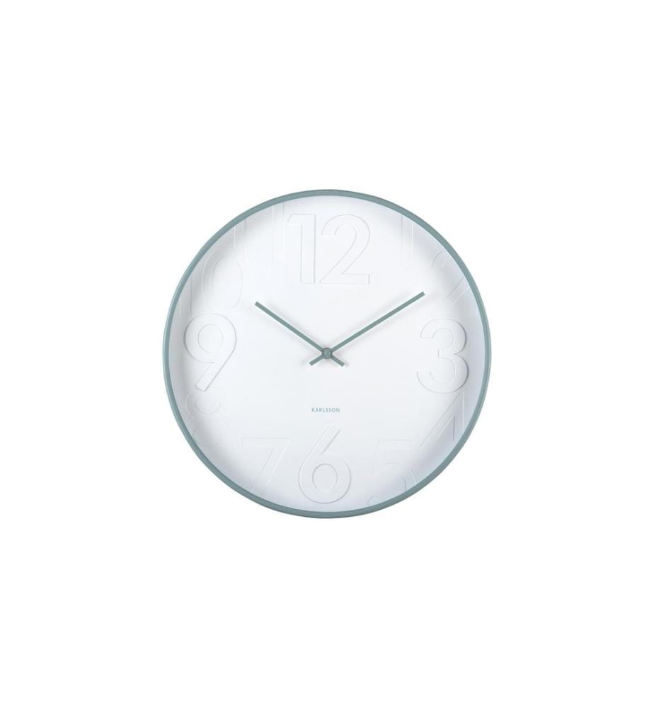 KARLSSON - Horloge murale Ayuno Ø 40 cm, Bleu