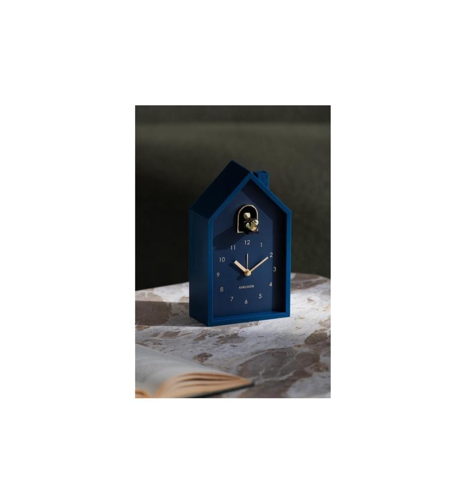 KARLSSON - Réveil Modern Cuckoo Oro Dark Blue