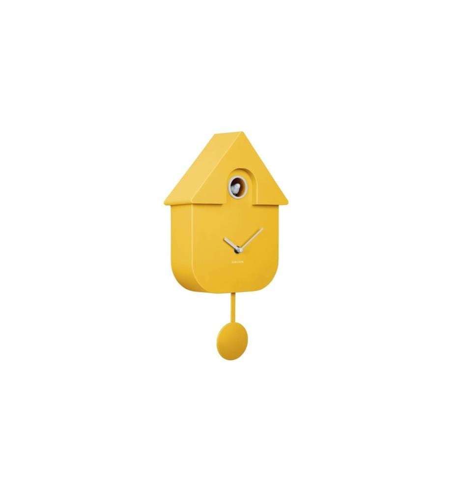 KARLSSON - Wanduhr Kuckuck Bright Yellow