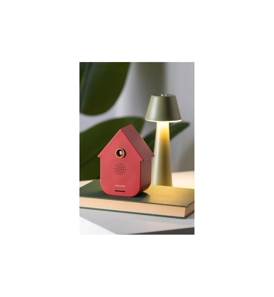 KARLSSON - Sound box Modern Cuckoo Red Ochre