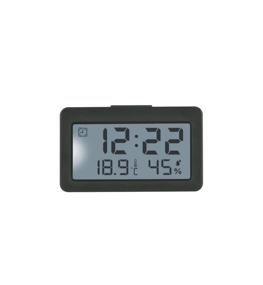 TFA DOSTMANN - Réveil numérique Mini Noir