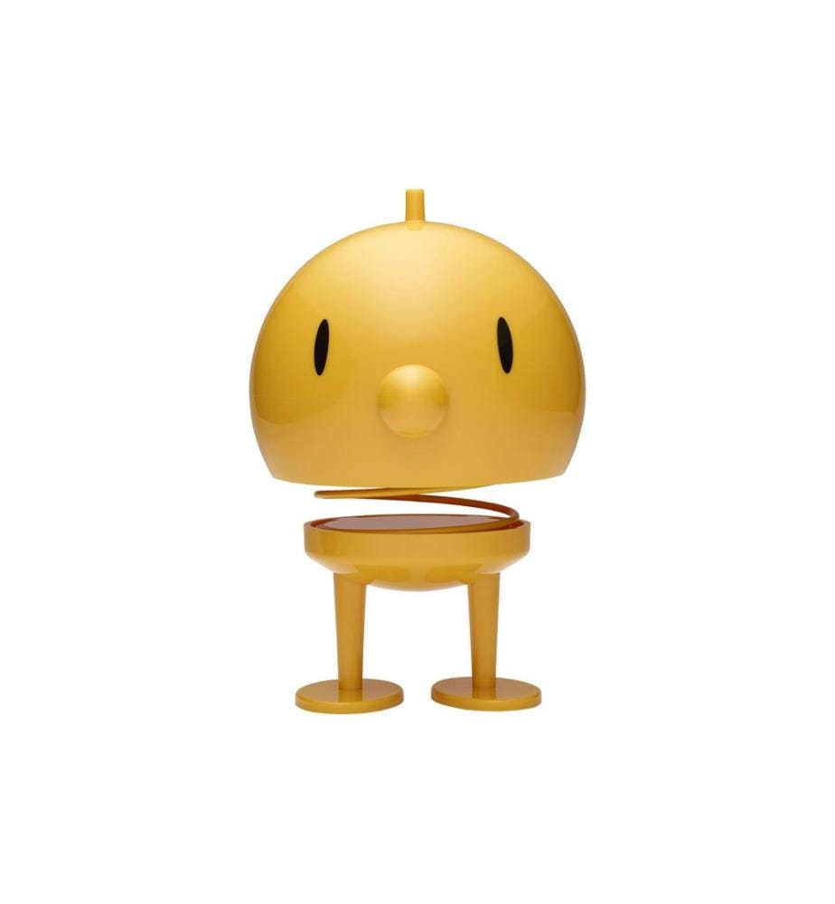 HOPTIMIST - Objet à exposer Bumble XL ABS/acier, jaune 15 x 24 cm
