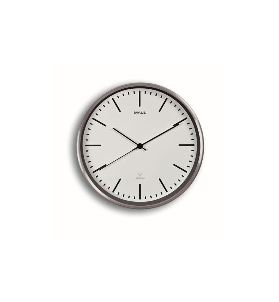 MAUL - Wanduhr MAUL -fly Ø 30 cm Silber/Weiss