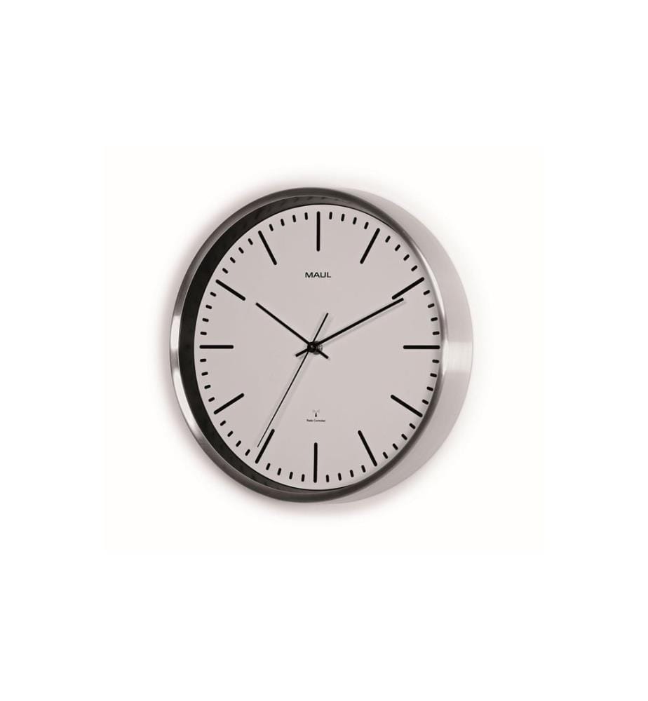 MAUL - Wanduhr MAUL -fly Ø 30 cm Silber/Weiss