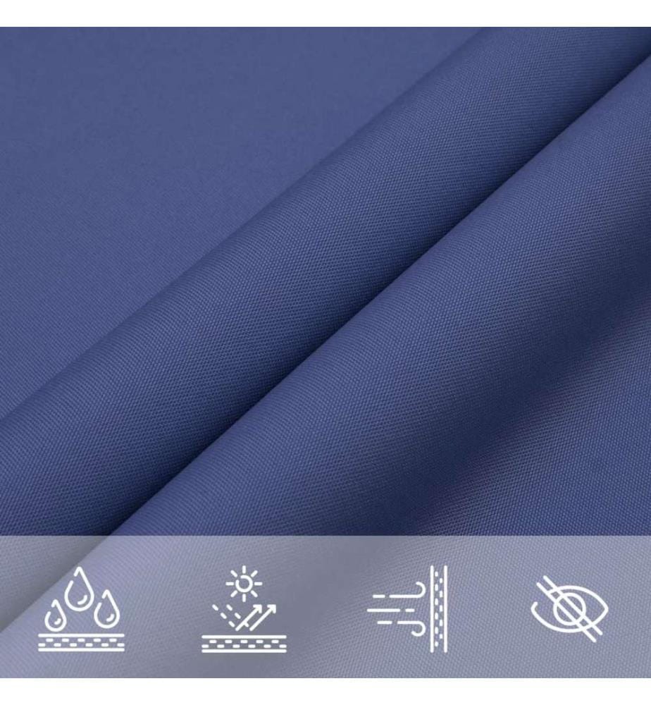 vidaXL Voile de parasol tissu oxford rectangulaire 2x2,5 m bleu