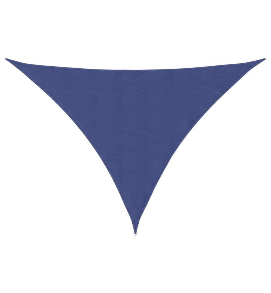 vidaXL Voile de parasol tissu oxford triangulaire 4x5x5 m bleu