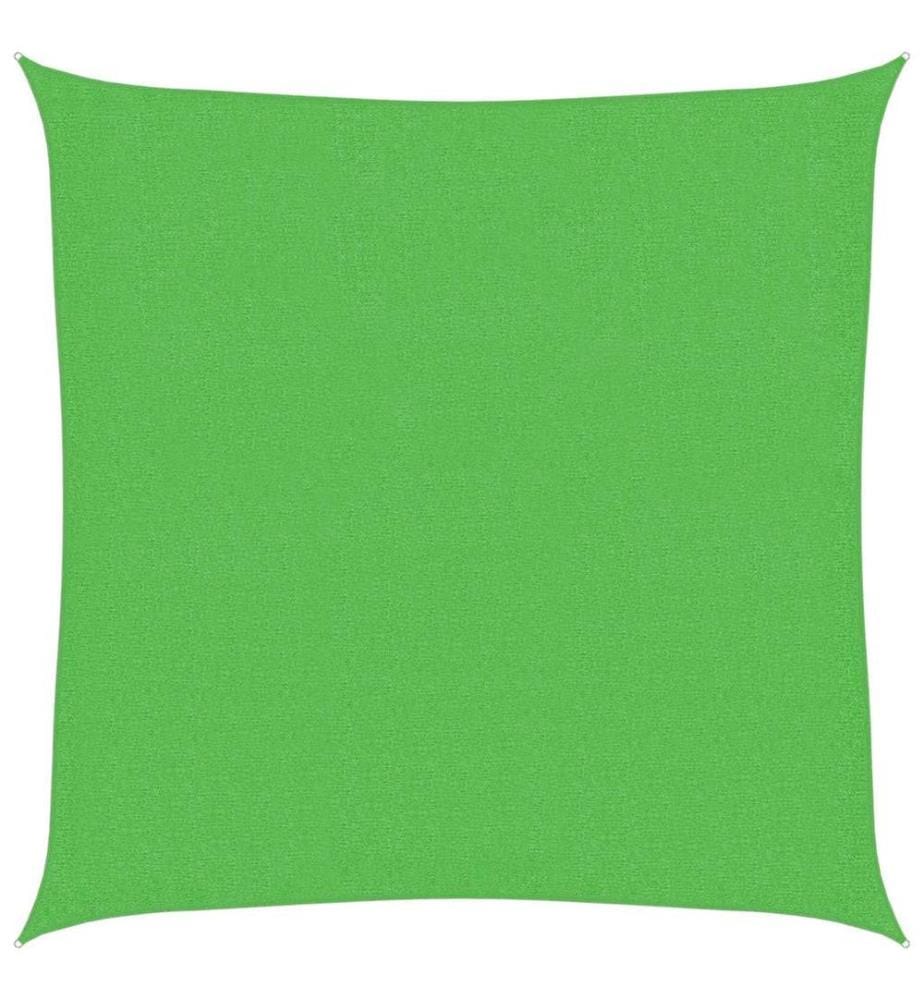 vidaXL Sonnensegel 160 g/m² Hellgrün 2,5x2,5 m HDPE