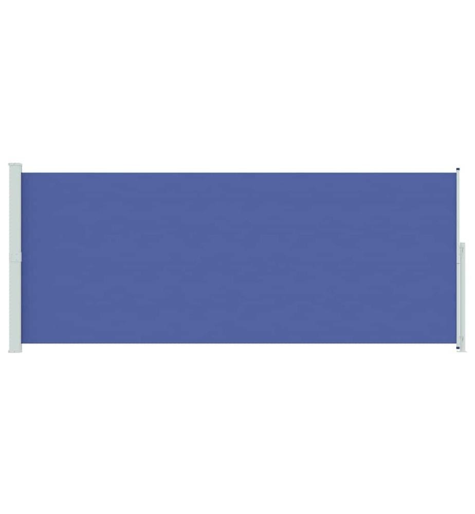 vidaXL Seitenmarkise Ausziehbar 200x500 cm Blau