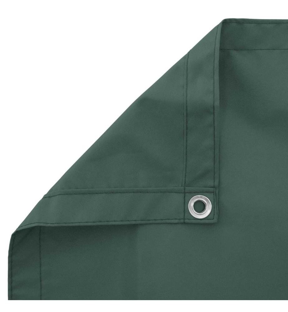 vidaXL Écran de balcon Vert foncé 100 x 400 cm Tissu Oxford