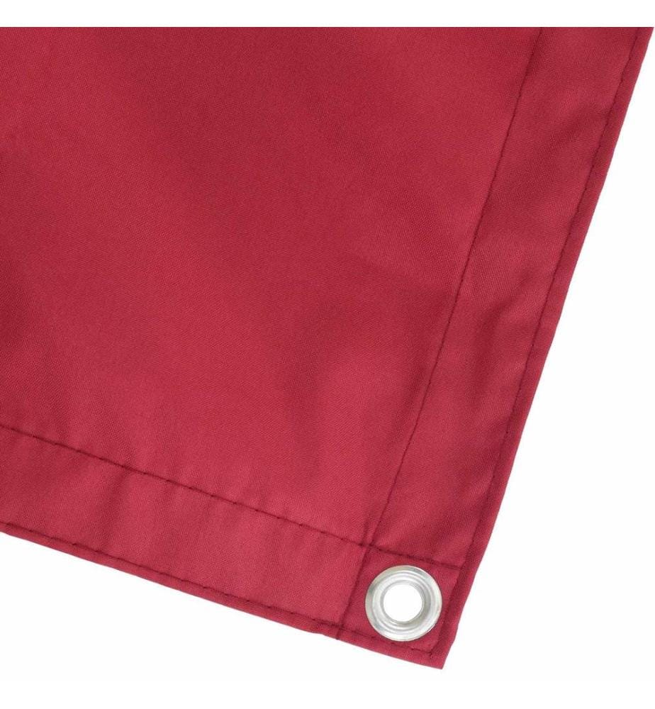 vidaXL Écran de balcon Rouge 100 x 600 cm Tissu Oxford