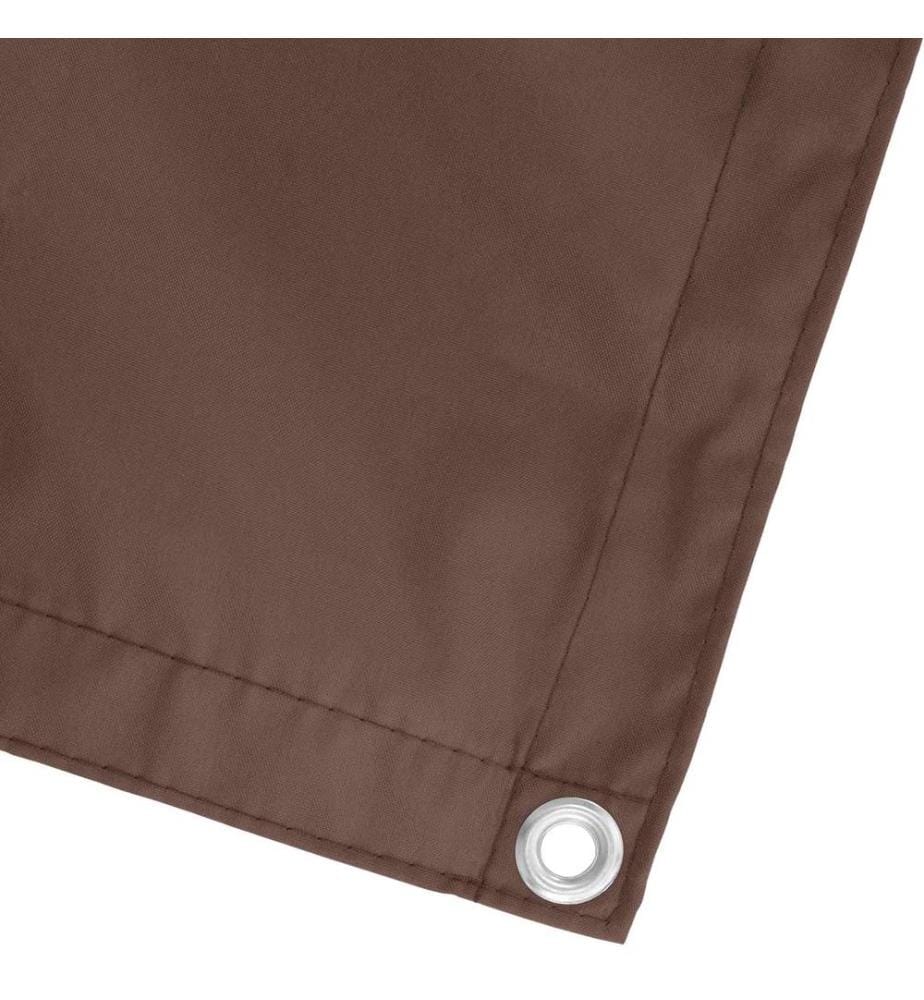 vidaXL Balkonsichtschutz Braun 100 x 300 cm Oxford-Stoff
