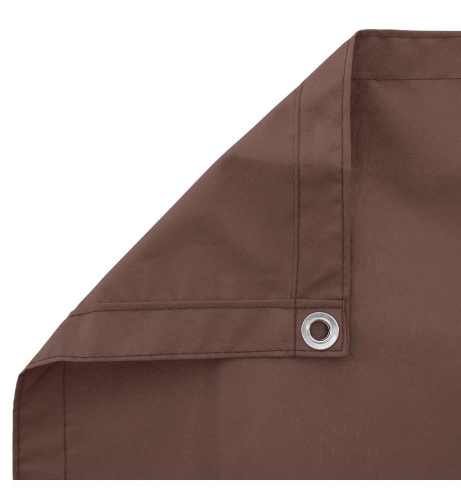 vidaXL Balkonsichtschutz Braun 100 x 300 cm Oxford-Stoff
