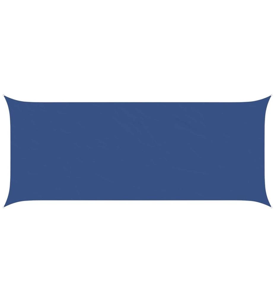 vidaXL Voile d'ombre Bleu 6 x 2,5 m 100 % polyester Oxford