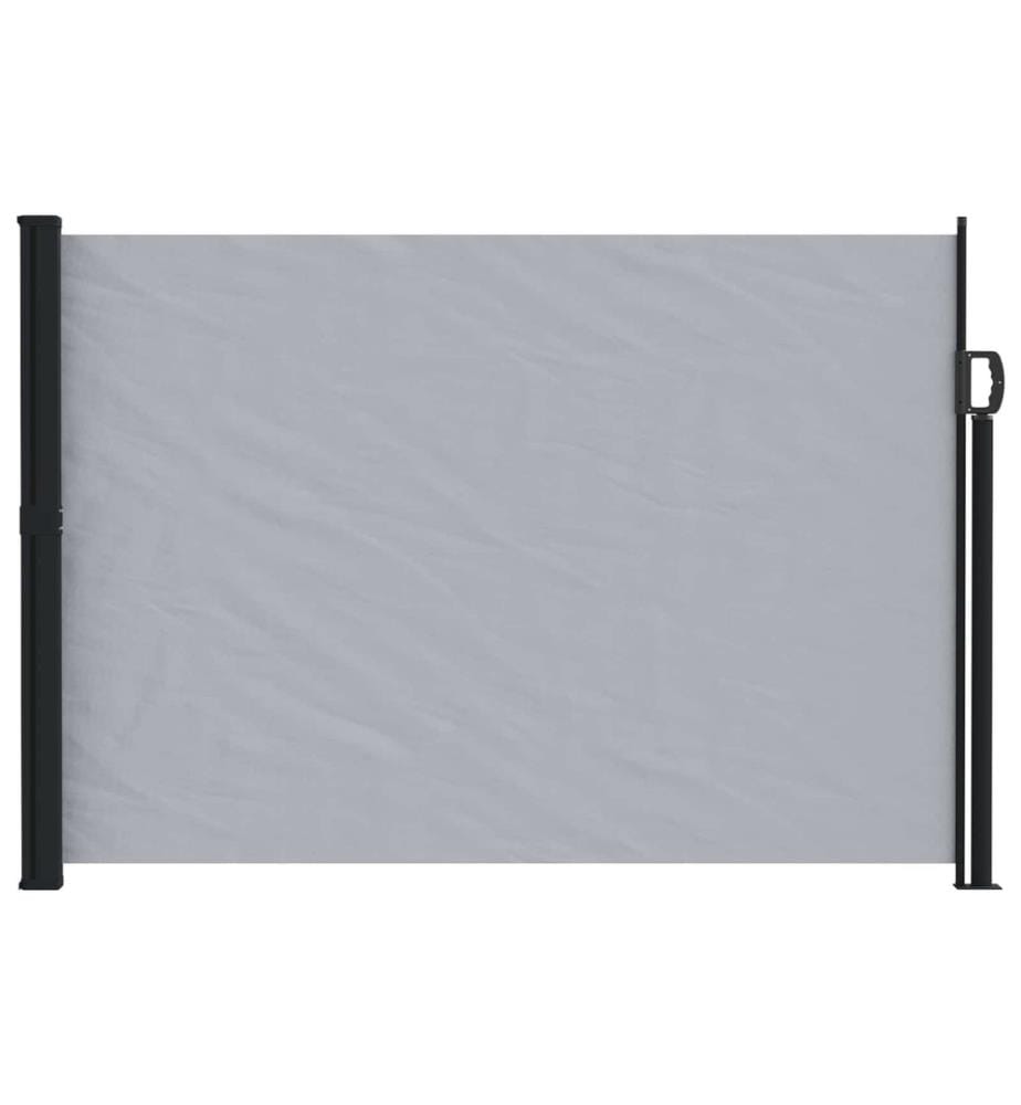 vidaXL Store latéral rétractable Gris 300 x 170 cm Polyester