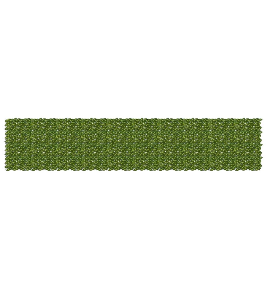 vidaXL Écran de balcon avec feuilles Vert et jaune 500 x 100 cm