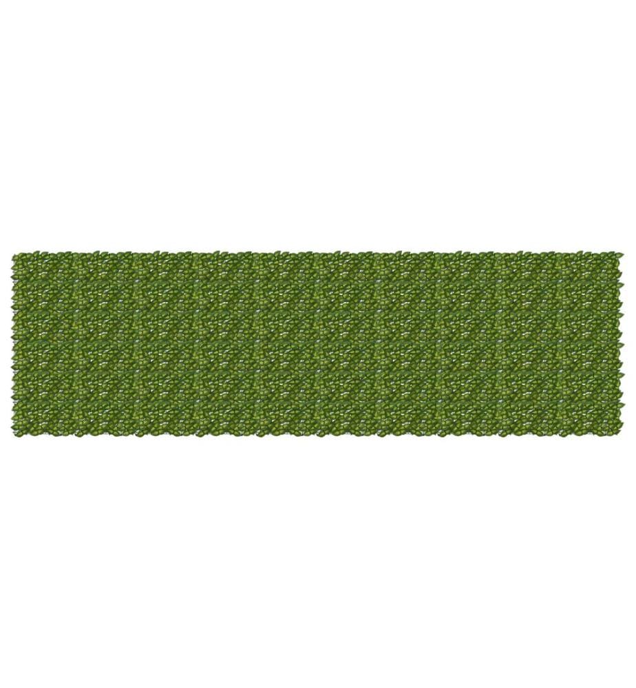 vidaXL Écran de balcon avec feuilles Vert et jaune 500 x 150 cm