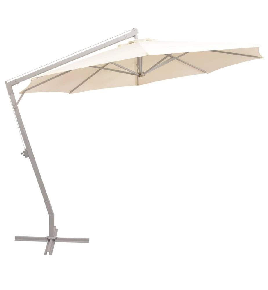 vidaXL Gartenschirme Beige Polyester
