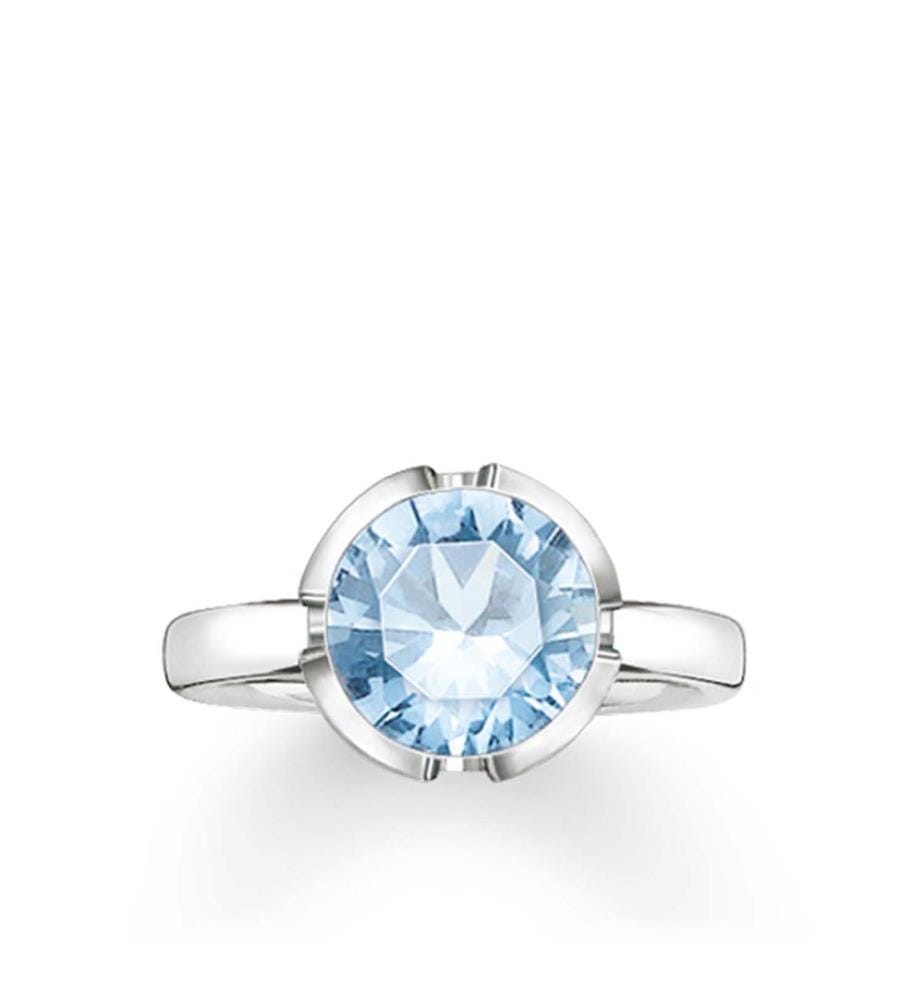 Bague - Bleu et Argent