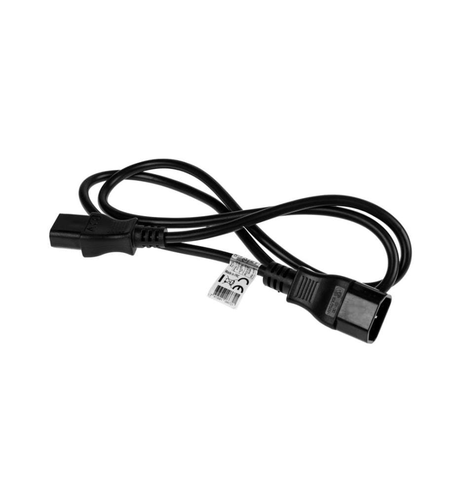 FURBER.POWER - Câble de prolongation C13-C14 1.0 m noir