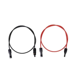 FURBER.POWER - Câble solaire 4 mm² FC4, set, 1 m