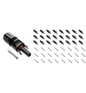 FURBER.POWER - Solarstecker Buchse FC4, 1 Pack à 25 Stk