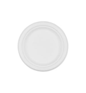 FURBER - Assiettes jetables Ø 17.5 cm, 50 pièces, blanc