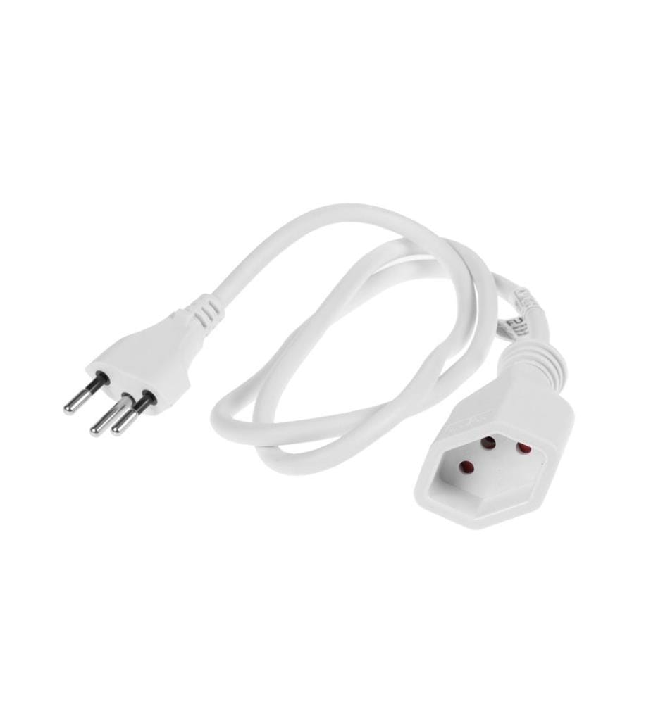 FURBER.POWER - Rallonge T13-T12 1 m Blanc