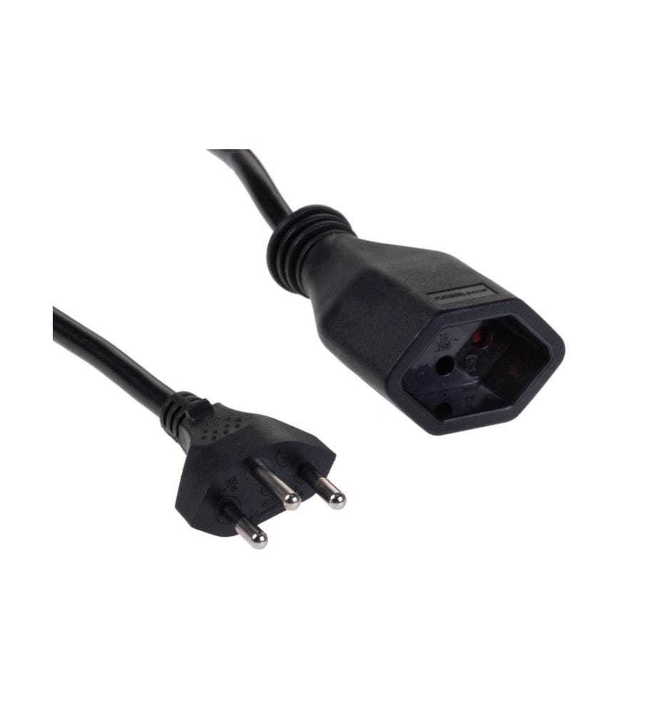 FURBER.POWER - Verlängerungskabel T13-T12 10 m Schwarz