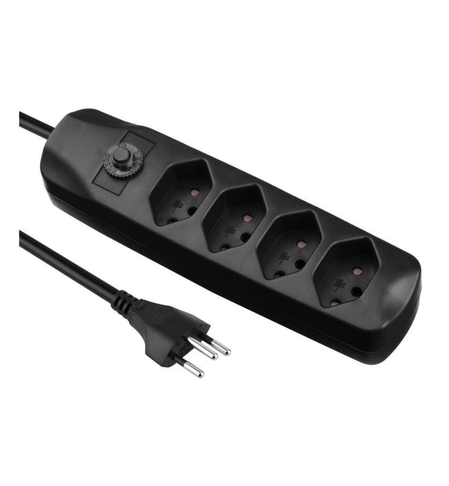 FURBER.POWER - Bloc multiprises avec protection contre les surcharges 4x T13